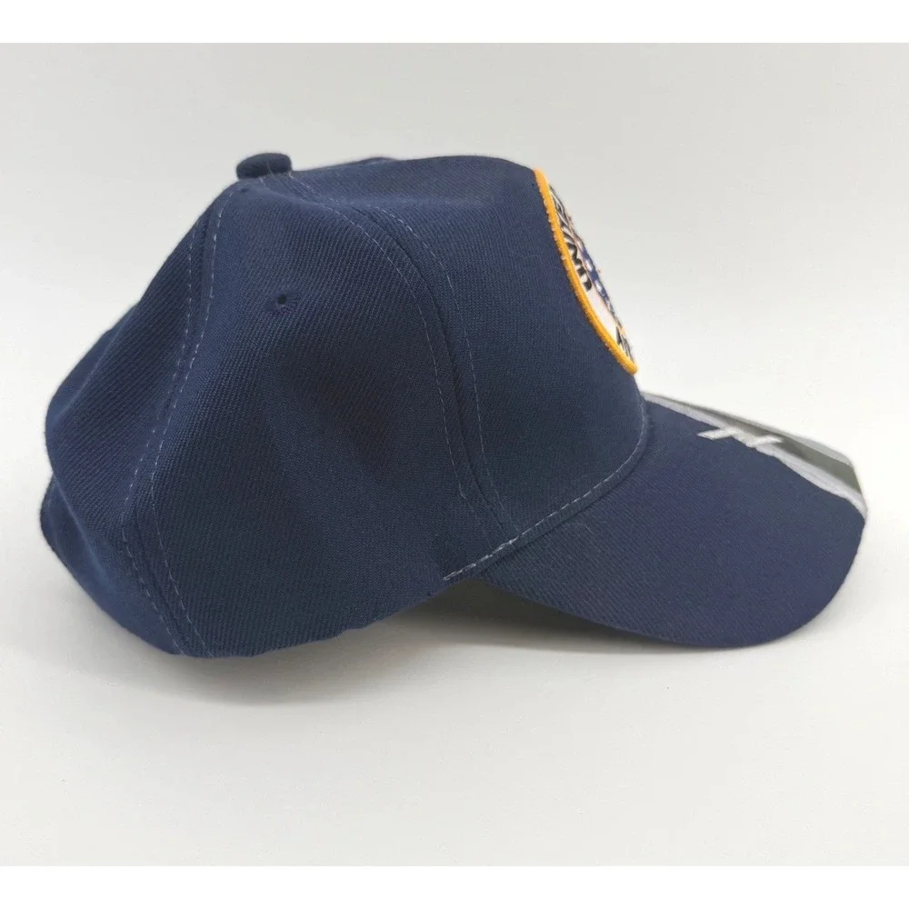 US Air Force Aim High K&S Unique Hat Men OS Navy Barbed Wire Military Cap